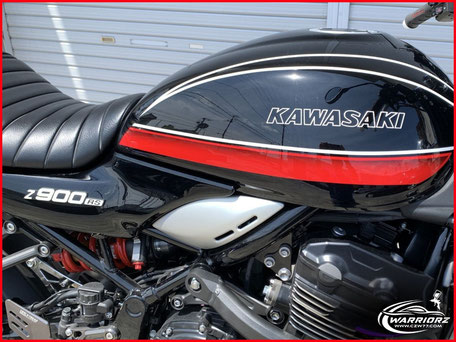 カスタムペイントバイク旧車,カワサキZ900,グラデーション塗装