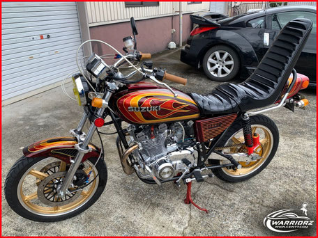 SUZUKIグラストラッカー　タンク　キャンディーカラー　カスタムペイント　純正 SUZUKIグラストラッカー タンク キャンディーカラー カスタムペイント