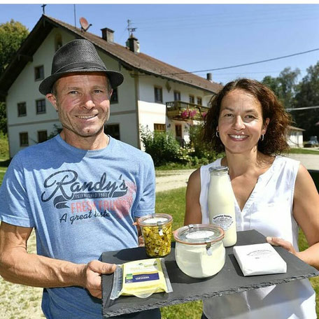 Hugo und Christine Angermeier vom Biohof Angermeier