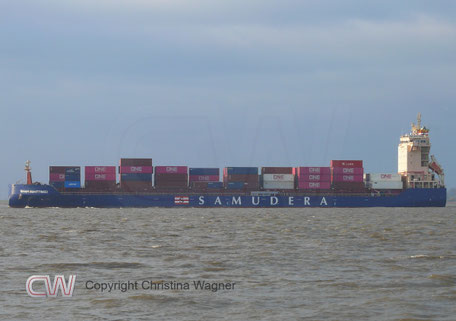 Containerschiff SINAR BUKITTINGGI, IMO 9942299, Samidera Ships