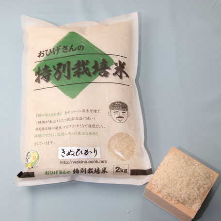 特別栽培米　きぬひかり　2kg