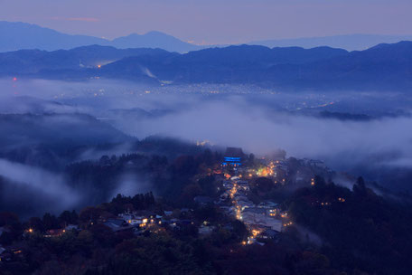 吉野山の夜景