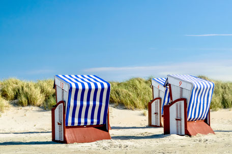 Strandkörbe am Nordseestrand – Sommerurlaub auf Norderney - Strandloft Norderney Ferienwohnungen