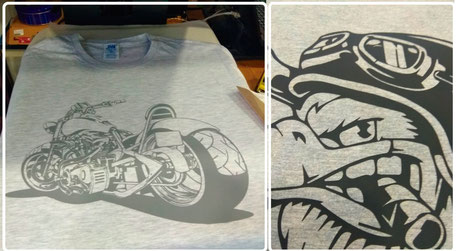 vinilot textil de corte personaloizacion con diseños de camisetas teerife camisetas de algodon personalizadas tenerife camisetas con frase tenerife