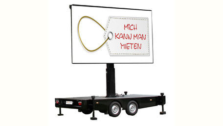 LED-Trailer rental