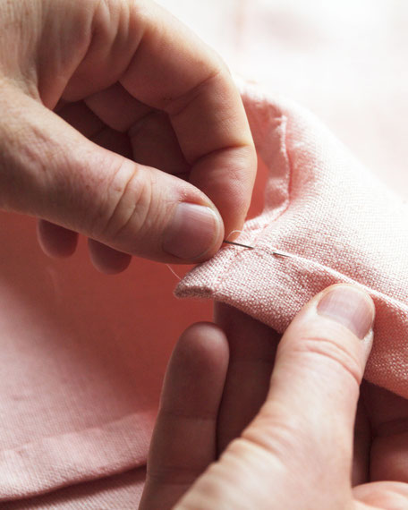 Handnaht aus dem individuellen Nähkurs