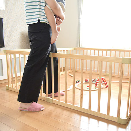 ベビーサークルワイド - 子ども用家具Kidzoo(キッズー)シリーズ