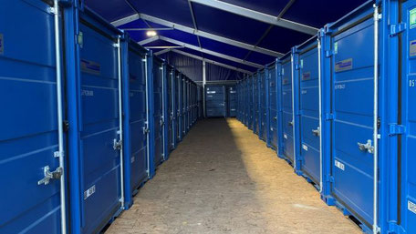 Blaue Boxen Self Storage Bad Honnef - Günstigen Lagerraum mieten