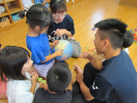 「たいわんって ここなんだー！」