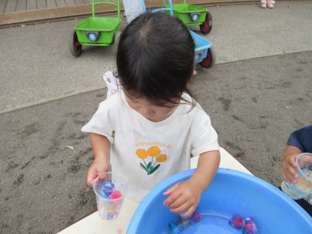 「氷のパフェ作ろう」