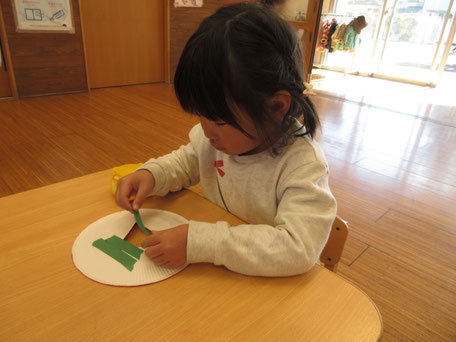 「どこに貼ろうかな」