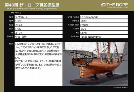 第40回帆船模型展 6 8 夢とロマン溢れる帆船模型の世界をお楽しみください 第40回帆船模型展 6 8 夢とロマン溢れる帆船模型の世界をお楽しみください