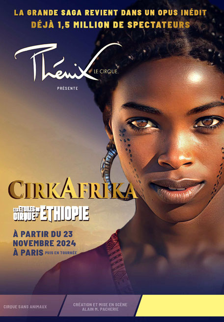 CIRKAFRIKA cirque Phenix 2024 spectacle cse paris noel
