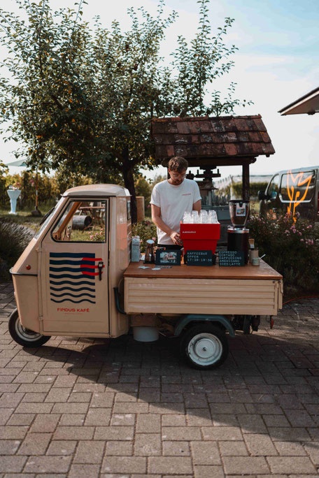 Findus Kafé Mobile Kaffeebar Hochzeiten