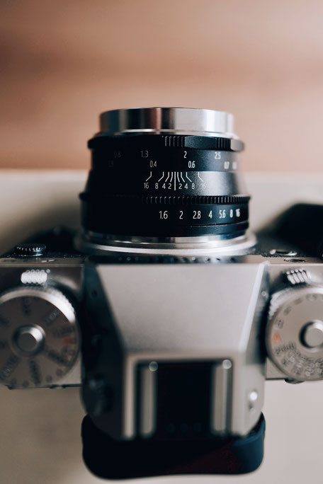 Pergear 35mm f1.6 scharfes manuelles Fujifilm X-Mount Objektiv