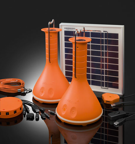 PHOCOS PICO LED lamp set - SOLARA solar energy