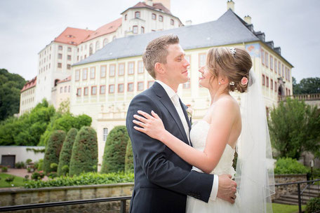 Hochzeit auf Schloss Weesenstein, Hochzeitsfotograf Dresden