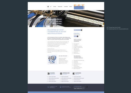 EFT Systemtechnik GmbH | Der Systempartner für Industrieelektronik - Betreuung Grafik, Gestaltung Internetauftritt