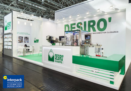 Stand Giuseppe Desirò Srl. Interpack 2023