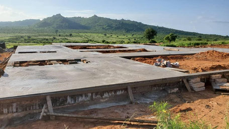  Baustelle des neuen Gymnasiums in Dodoma.