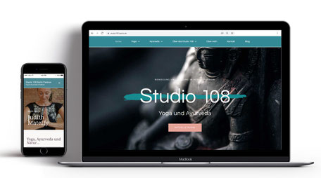 Website Yogastudio Berlin Pankow