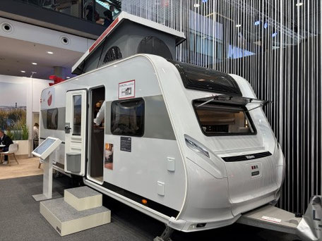 Wohnwagen LMC Videro 510 E auf der CMT 2026