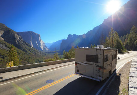 Wohnmobil in den Alpen 2025