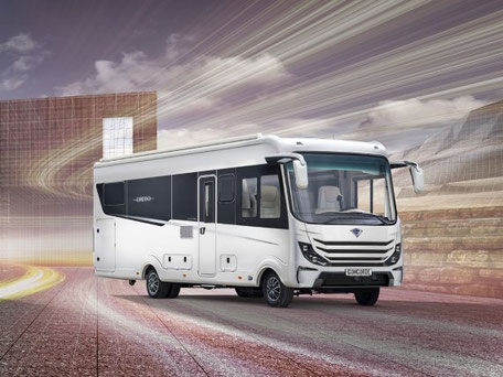 Concorde Credo Reisemobil vor Hintergrund 2026