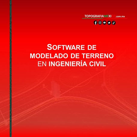 software de modelado de terreno en ingeneria civil