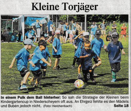 Wir sind erstmals auf der Titelseite!