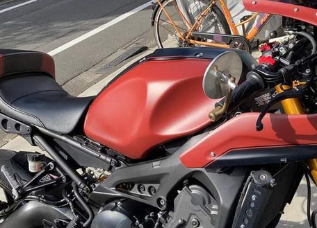 XSR900 エグリタンクカバー/タイプR - FUNNY'S CUSTOM SERVICE XSR900 エグリタンクカバー/タイプR - FUNNY'S CUSTOM SERVICE