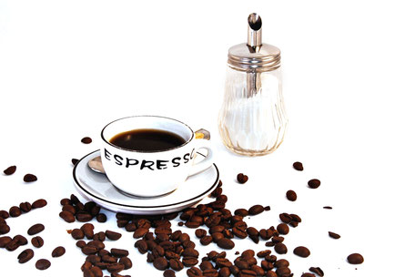 Espresso-Klein-Stark-Schwarz