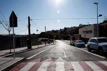 Urbanització carrer Avinguda de la Generalitat Vilobí del Penedès