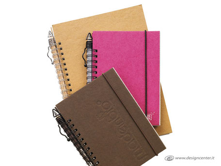 Notebook con elastico - Note book  copertina  a colori  - copertina colorata