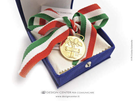 Medaglia commemorativa eventi sismici del Friuli