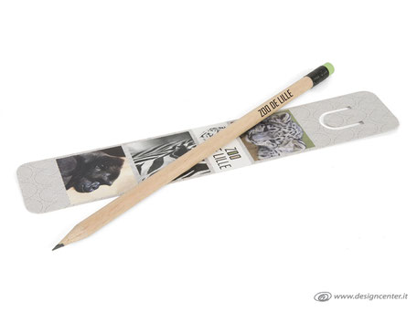 Segnalibro matita legno naturale - comunicazione sostenibile 