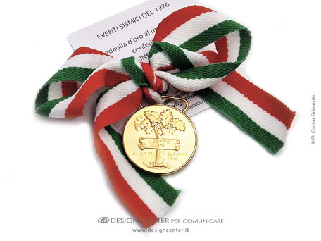 Medaglia commemorativa  Terremoto Friuli 1976