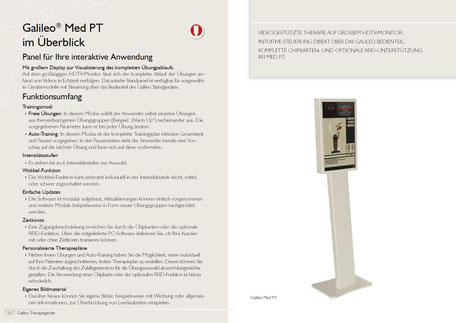 Galileo Med PT in weiß, Vibrationsplatten Tower. www.vplatte.de