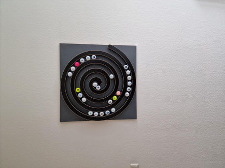 Spirale Golfball Sammlung Wandhalter Kreativ Holz
