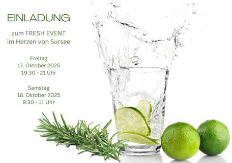 FRESH EVENT in Sursee - RINGANA – Frische, nachhaltige Produkte für Gesundheit und Wohlbefinden - Simone Scheuner, RINGANA-Partnerin