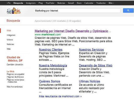 Markinsol - Optimización para Motores de Búsqueda