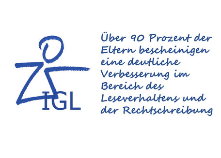 IGL Siegen - Über 90 Prozent der Eltern bescheinigen eine deutliche Verbesserung im Bereich des Leseverhaltens und der Rechtschreibung