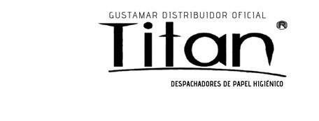 DISTRIBUIDOR TITAN DEL DESPACHADOR DE PAPEL HIGIÉNICO MINI DIAMANTE 51065