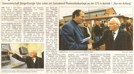 Kreiszeitung vom 22.2.2008
