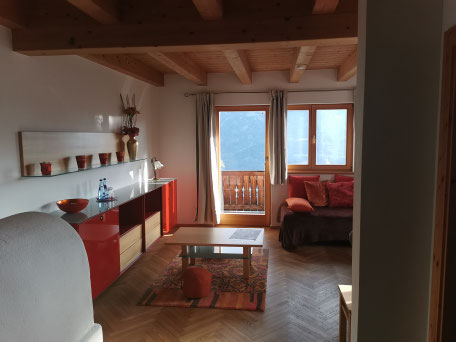 Doppelzimmer für 1-2 Personen 28m2 mit Vorraum und Balkon