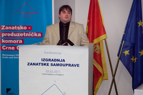 Boris Marđonović, Izvršni direktor JU Zanatske komore Crne Gore