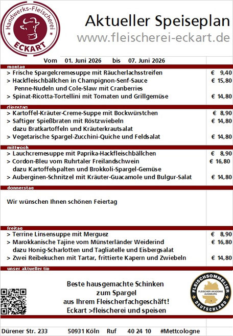 Fleischsommelier Sabine Eckart - Fleischerei Eckart