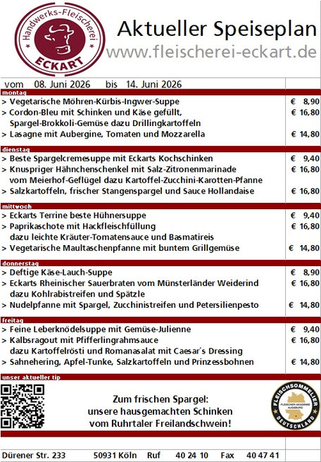 Fleischsommelier Sabine Eckart - Fleischerei Eckart