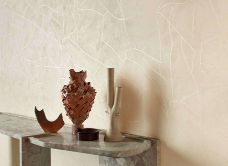 Couleurs brun, crème, blanc cassé, rose pour une décoration Japandi style, originale et tendance en 2025 et 2026, dans votre pièce de vie,  salle à manger, séjour, salon, cuisine…