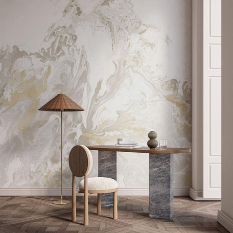 Papier peint panoramique abstrait pour la décoration murale de votre bureau, entrée, escalier…